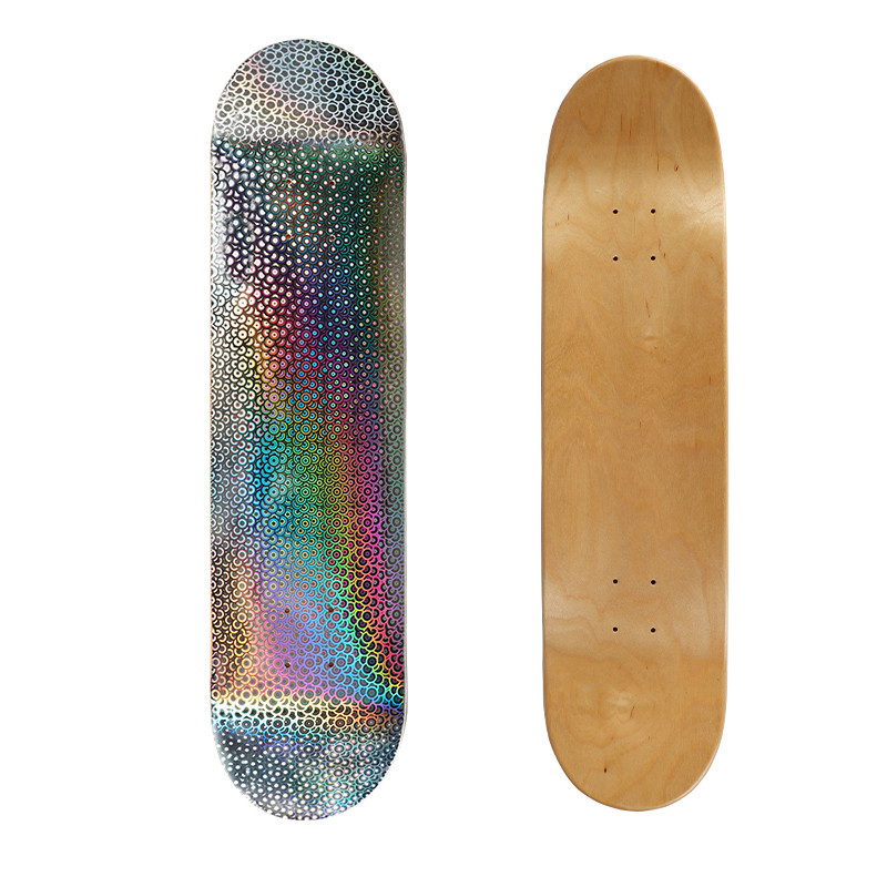 Laser graphic print skateboard deck - Trusted Skateboard Manufacturer ...