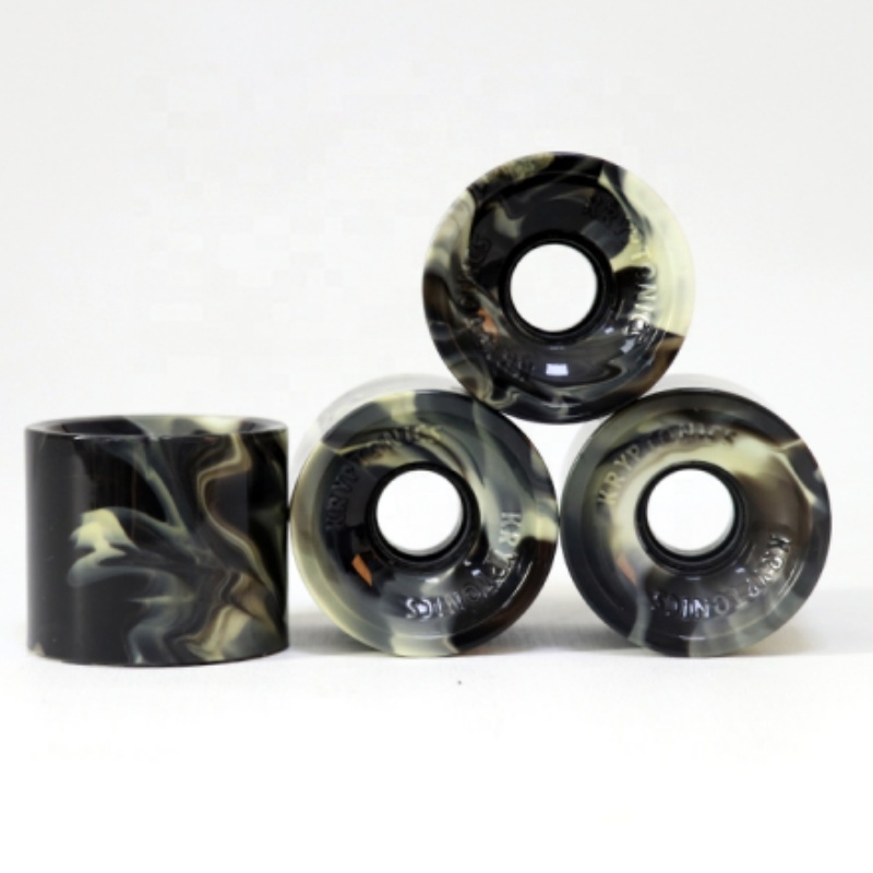 4 Stück 70x51mm pro leere Skateboard PU Räder Longboard Cruiser